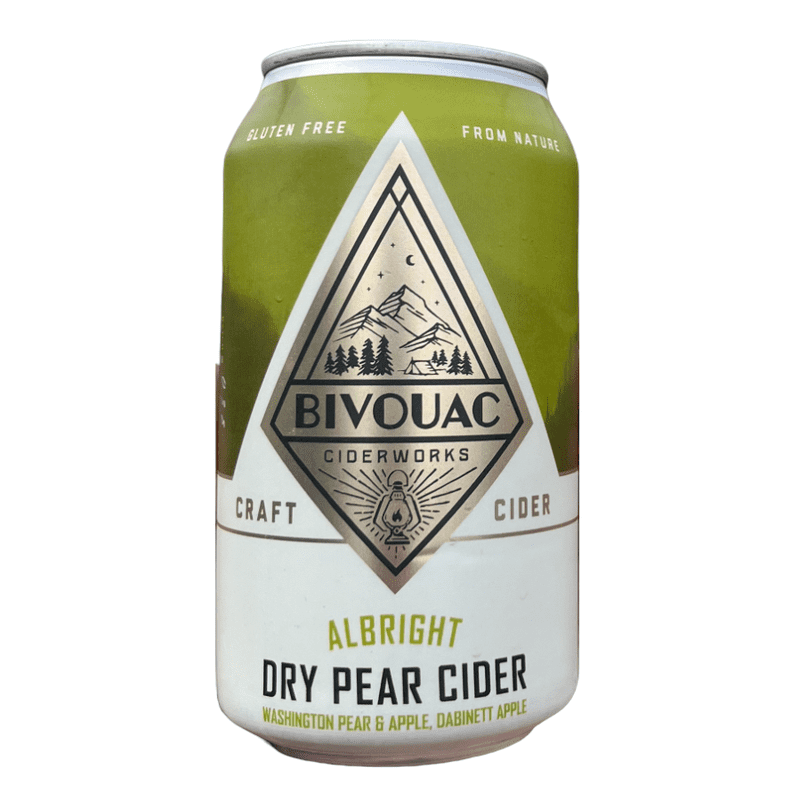 Bivouac Ciderworks 'Albright' Dry Pear Cider 4-Pack - Vintage Wine & Spirits