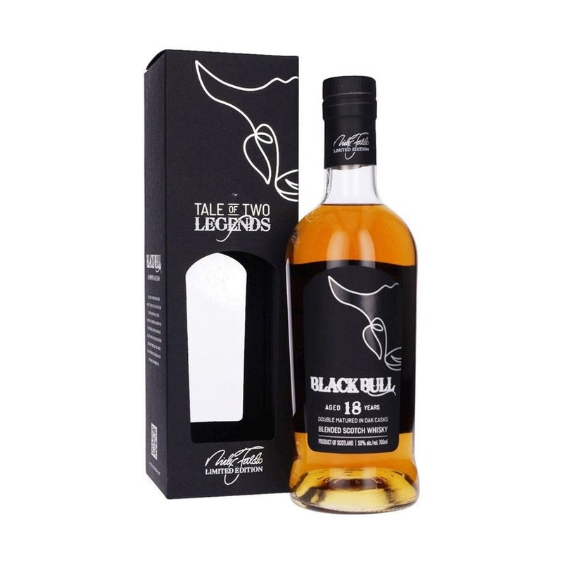 Black Bull 18 Year Old 'Tale of Two Legends' Blended Scotch Whisky - Vintage Wine & Spirits