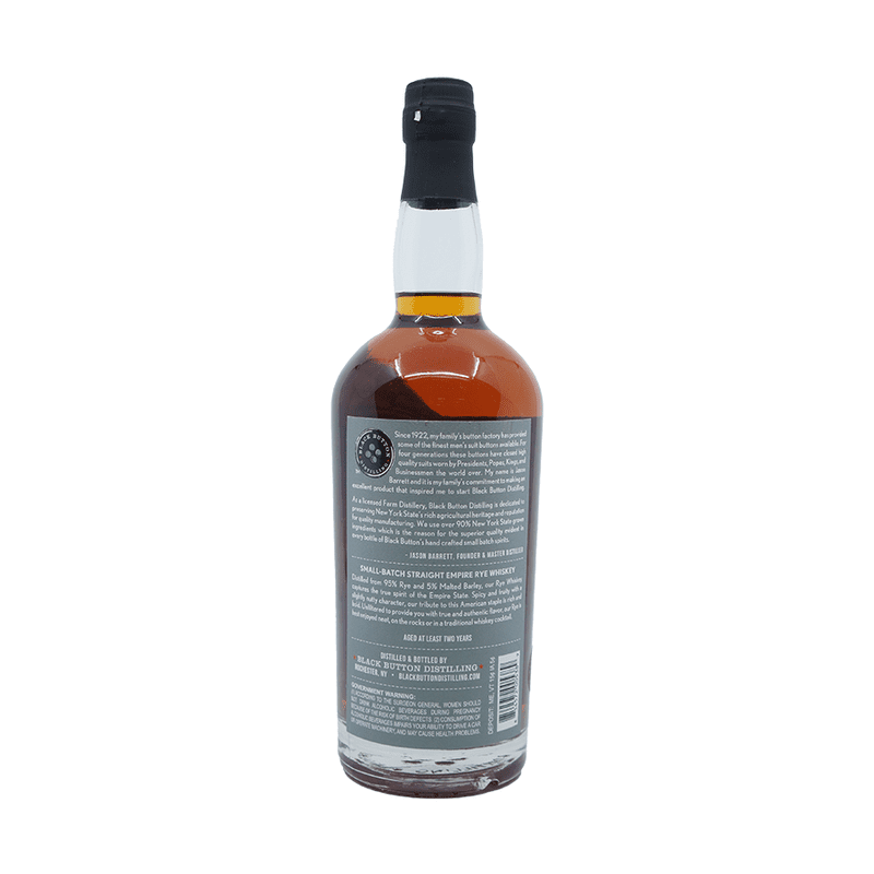Black Button Empire Straight Rye Whiskey - Vintage Wine & Spirits