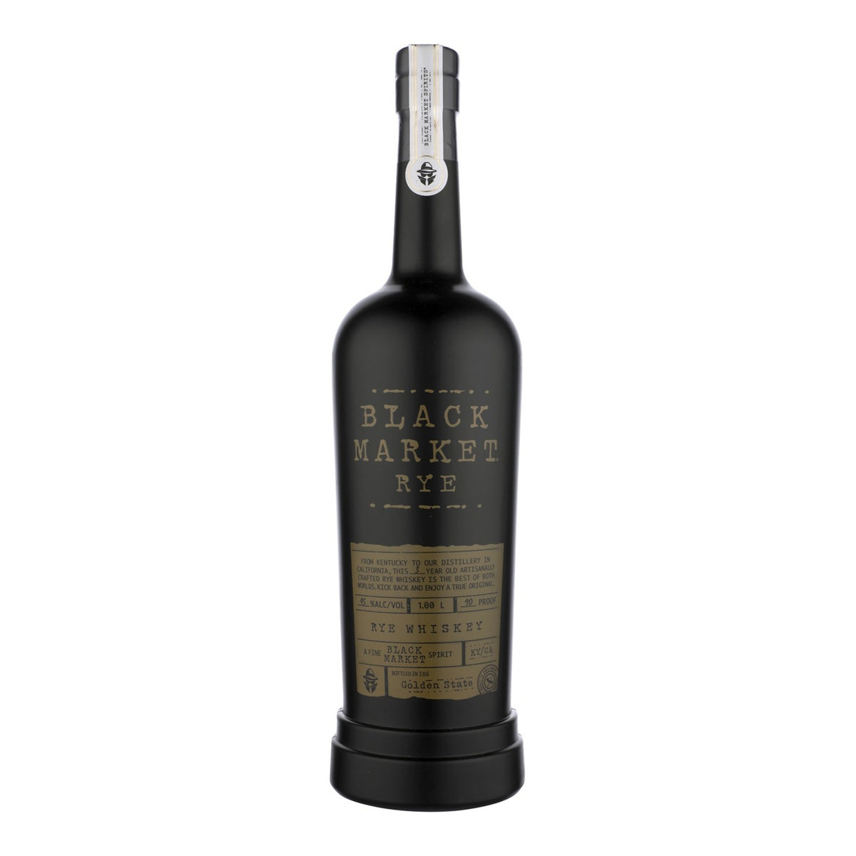 Black Market Spirits 3 Year Old Rye Whiskey 1L - Vintage Wine & Spirits