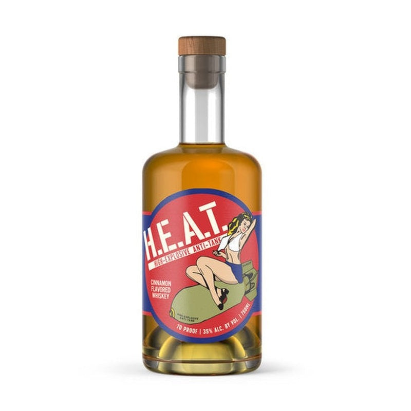 Black Patch H.E.A.T. High-Explosive Anti-Tank Cinnamon Flavored Whiskey - Vintage Wine & Spirits