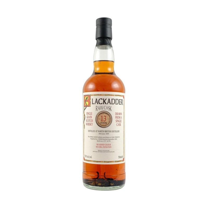 Blackadder Raw Cask 2009 North British 13YO Single Grain Scotch Whisky - Vintage Wine & Spirits