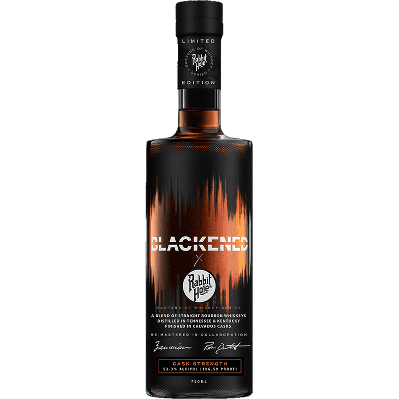 Blackened x Rabbit Hole Kentucky Straight Bourbon Whiskey - Vintage Wine & Spirits