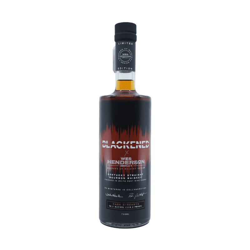 Blackened x Wes Henderson Kentucky Straight Bourbon Whiskey - Vintage Wine & Spirits