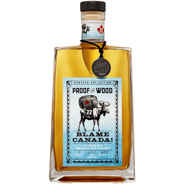 Blame Canada 22 Year Canadian Rye Whiskey - Vintage Wine & Spirits