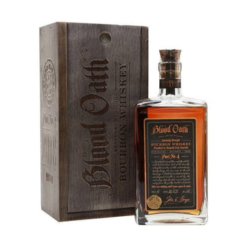 Blood Oath Pact No. 4 Toasted Oak Barrels Finish Kentucky Straight Bourbon Whiskey - Vintage Wine & Spirits