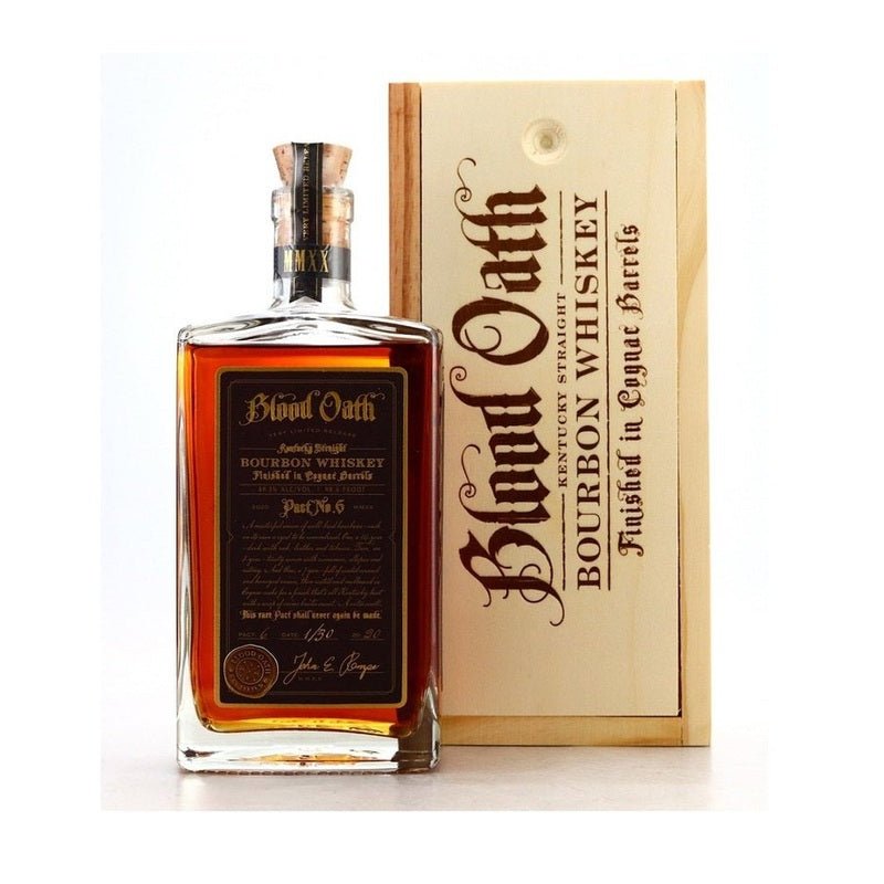 Blood Oath Pact No. 6 Cognac Barrels Finish Kentucky Straight Bourbon Whiskey - Vintage Wine & Spirits