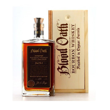Blood Oath Pact No. 6 Cognac Barrels Finish Kentucky Straight Bourbon Whiskey - Vintage Wine & Spirits