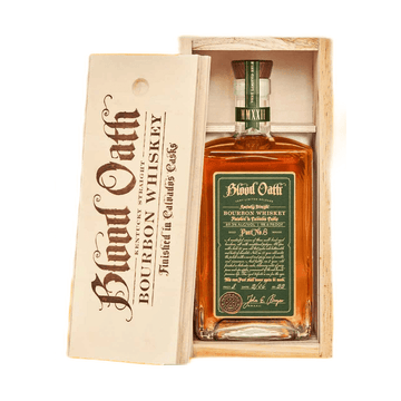 Blood Oath Pact No. 8 Calvados Cask Finish Kentucky Straight Bourbon Whiskey - Vintage Wine & Spirits