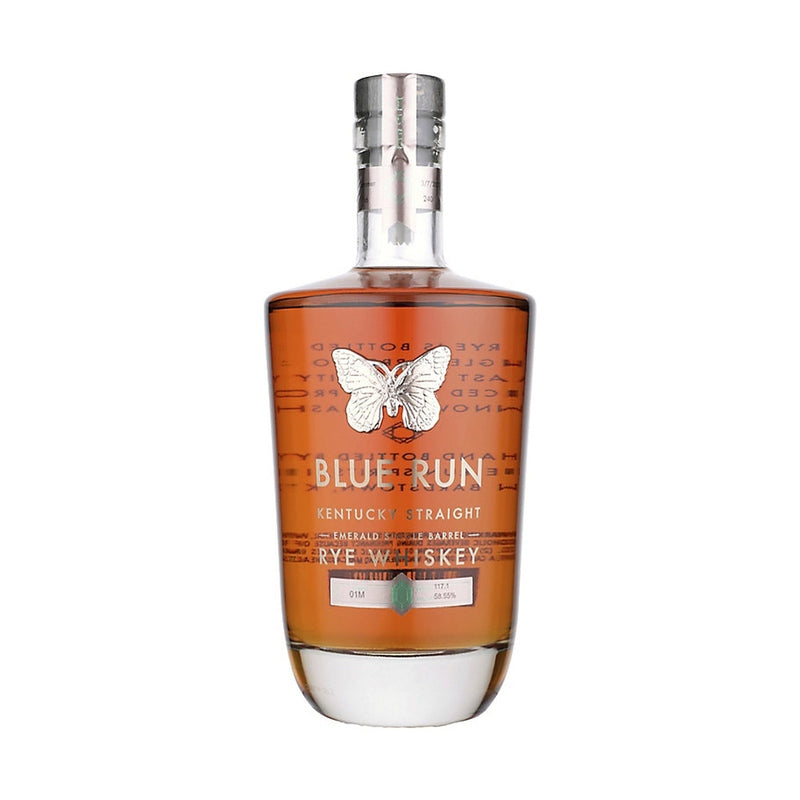 Blue Run Emerald Single Barrel Rye Whiskey 4 Year 117.1 Proof - Vintage Wine & Spirits