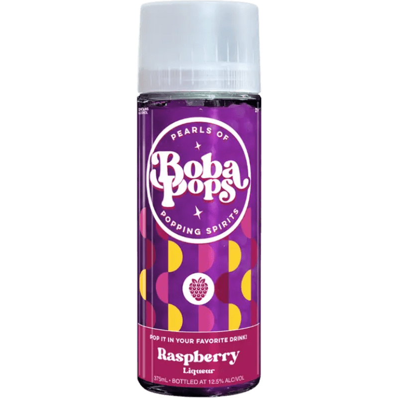 Boba POPS Raspberry Pearls of Popping Spirits Liqueur - Vintage Wine & Spirits