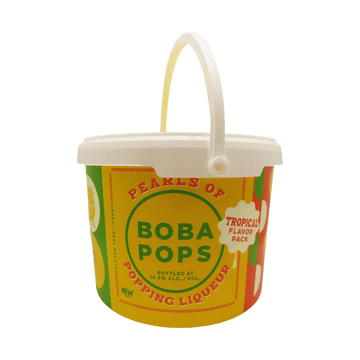 Boba Pops Tropical Bucket 15 x 50ml - Vintage Wine & Spirits