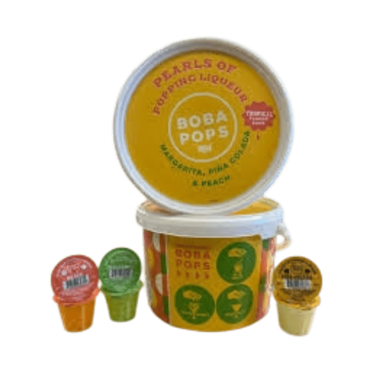 Boba Pops Tropical Bucket 15 x 50ml - Vintage Wine & Spirits