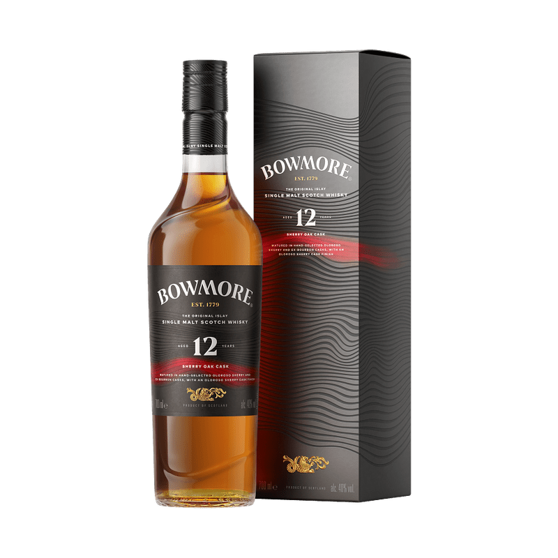 Bowmore 12 Year Old Sherry Oak Cask Single Malt Scotch Whisky - Vintage Wine & Spirits