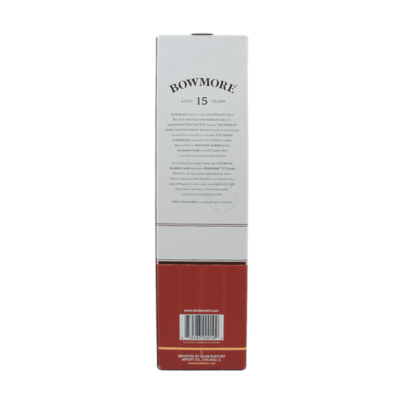 Bowmore 15 Year Old Islay Single Malt Scotch Whisky - Vintage Wine & Spirits