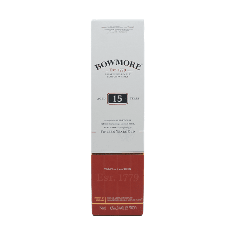 Bowmore 15 Year Old Islay Single Malt Scotch Whisky - Vintage Wine & Spirits
