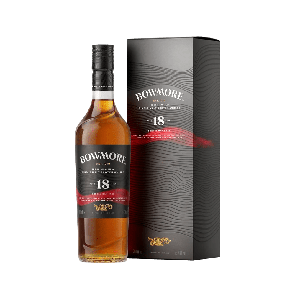 Bowmore 18 Year Old Sherry Oak Cask Single Malt Scotch Whisky - Vintage Wine & Spirits