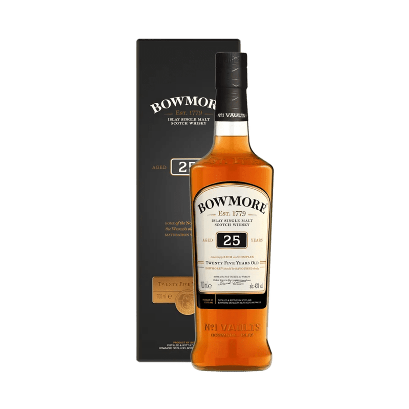 Bowmore 25 Year Old Single Malt Scotch Whisky - Vintage Wine & Spirits