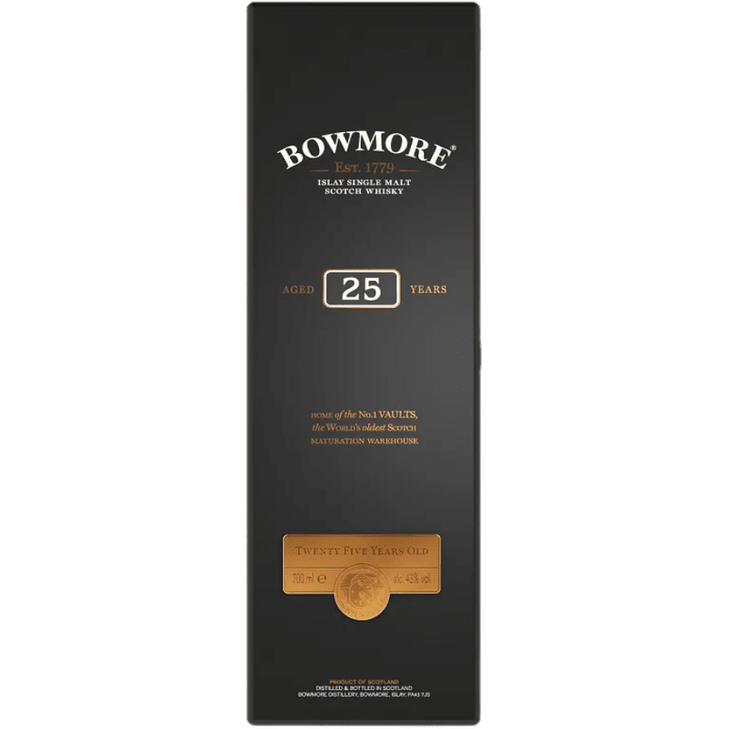 Bowmore 25 Year Old Single Malt Scotch Whisky - Vintage Wine & Spirits