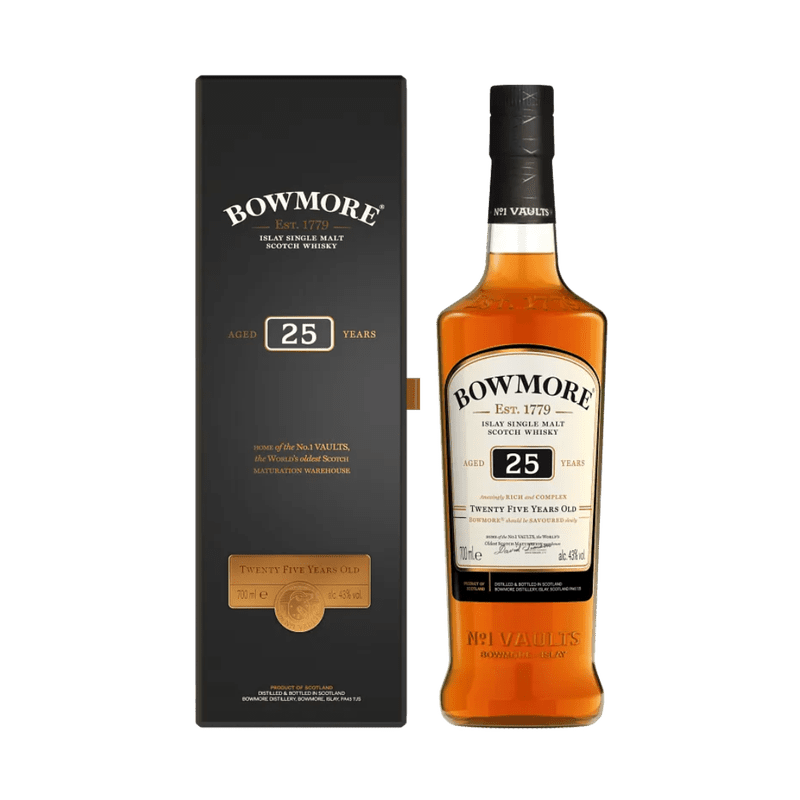 Bowmore 25 Year Old Single Malt Scotch Whisky - Vintage Wine & Spirits