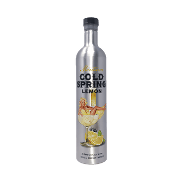 Bozeman Spirits Montana Cold Spring Lemon Flavored Vodka Aluminum Bottle - Vintage Wine & Spirits