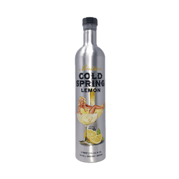 Bozeman Spirits Montana Cold Spring Lemon Flavored Vodka Aluminum Bottle - Vintage Wine & Spirits