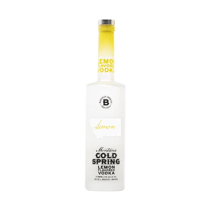 Bozeman Spirits Montana Cold Spring Lemon Flavored Vodka - Vintage Wine & Spirits