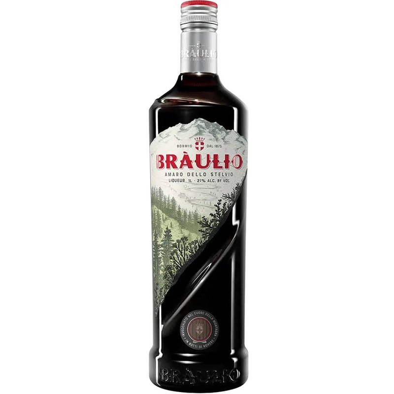 Braulio Bormio Alpino Amaro Liqueur Liter - Vintage Wine & Spirits