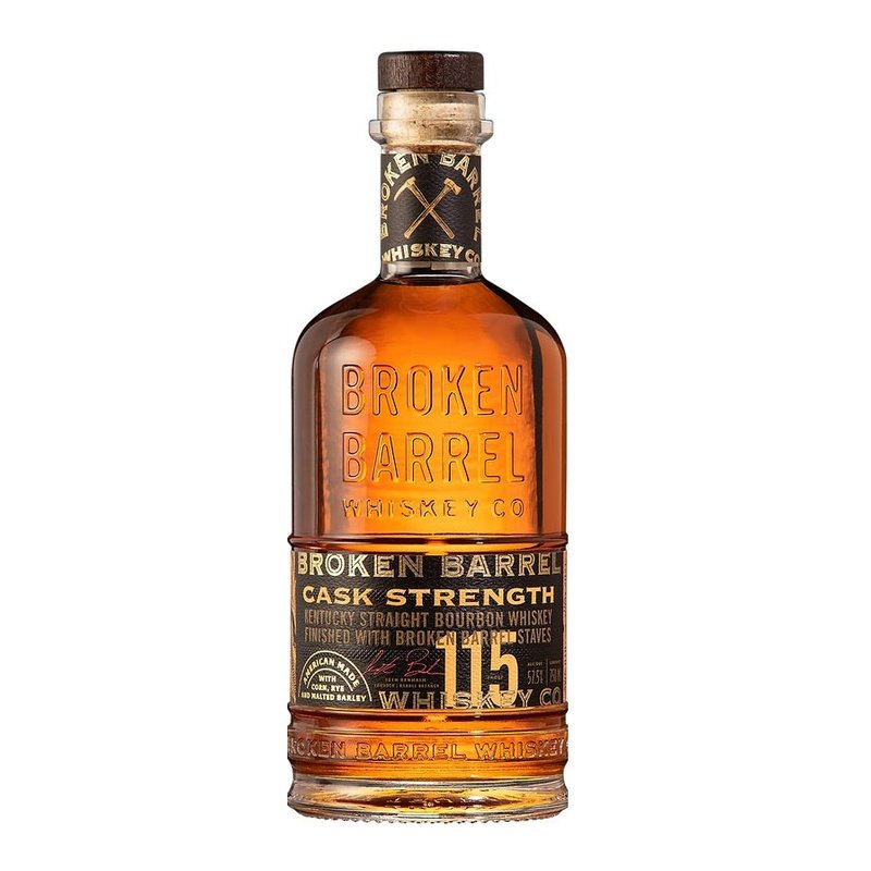Broken Barrel Cask Strength Kentucky Straight Bourbon Whiskey - Vintage Wine & Spirits