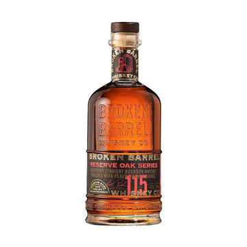 Broken Barrel Reserve Oak Series Peach Brandy Finish Kentucky Straight Bourbon Whiskey - Vintage Wine & Spirits