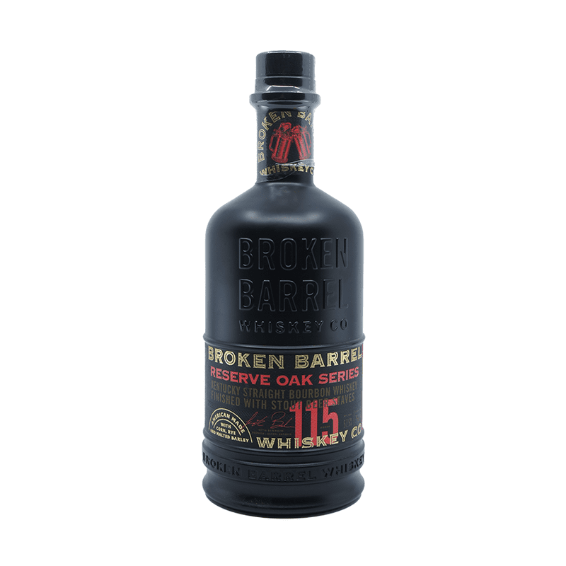 Broken Barrel Reserve Oak Series Stout Beer Finish Kentucky Straight Bourbon Whiskey - Vintage Wine & Spirits