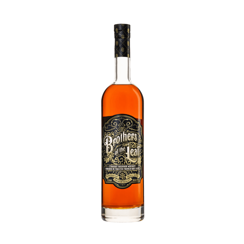 Brothers Of The Leaf Straight Bourbon Whiskey Finished In Toasted French Oak - Vintage Wine & Spirits