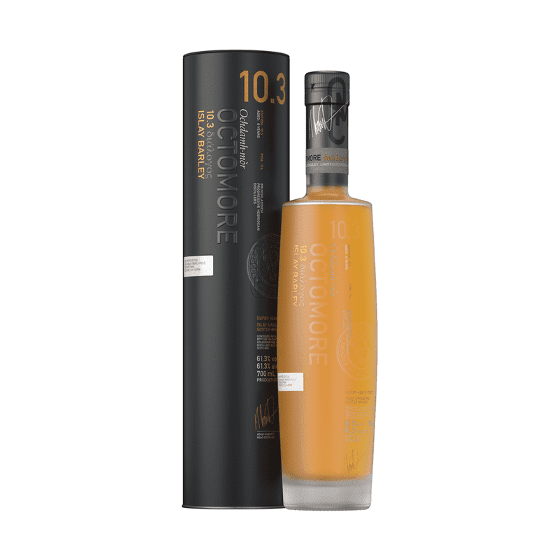 Bruichladdich Octomore 10.3 Edition Super Heavily Peated 6 Year Old Islay Barley Single Malt Scotch Whisky - Vintage Wine & Spirits