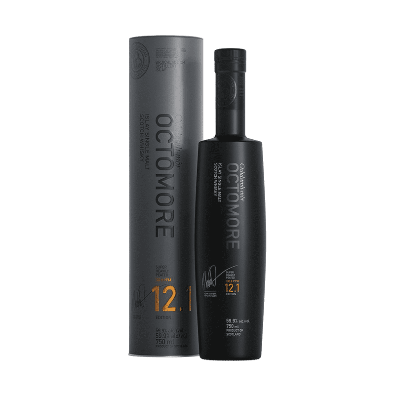Bruichladdich Octomore 12.1 Edition Super Heavily Peated Islay Single Malt Scotch Whisky - Vintage Wine & Spirits