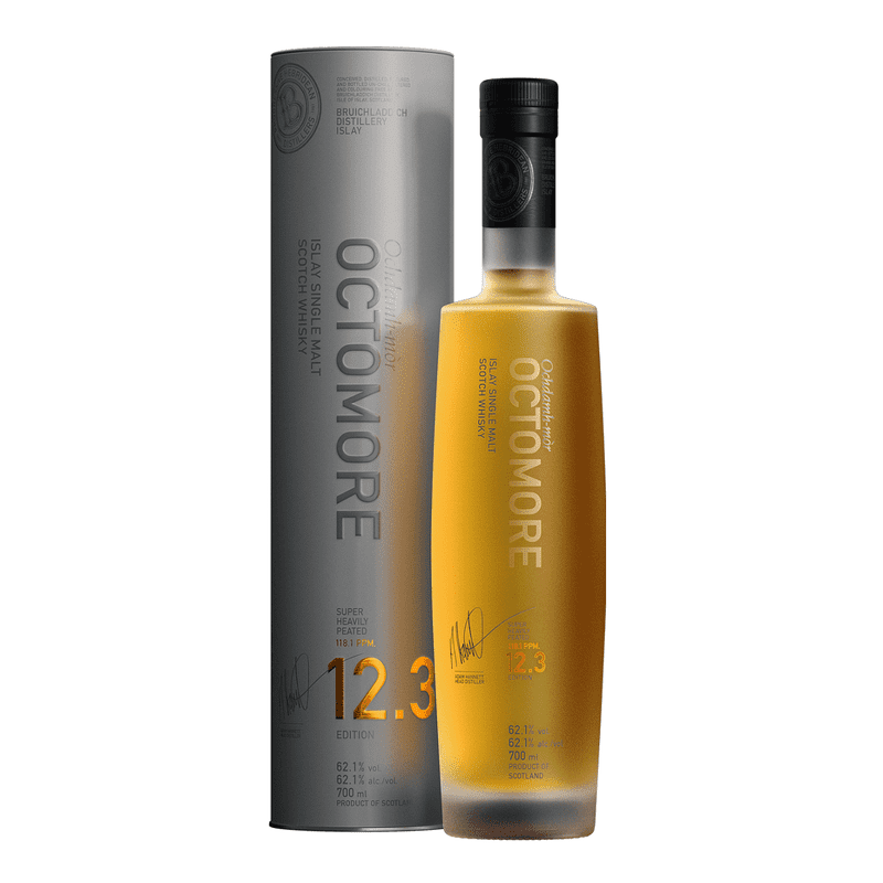 Bruichladdich Octomore 12.3 Edition Super Heavily Peated Islay Single Malt Scotch Whisky - Vintage Wine & Spirits