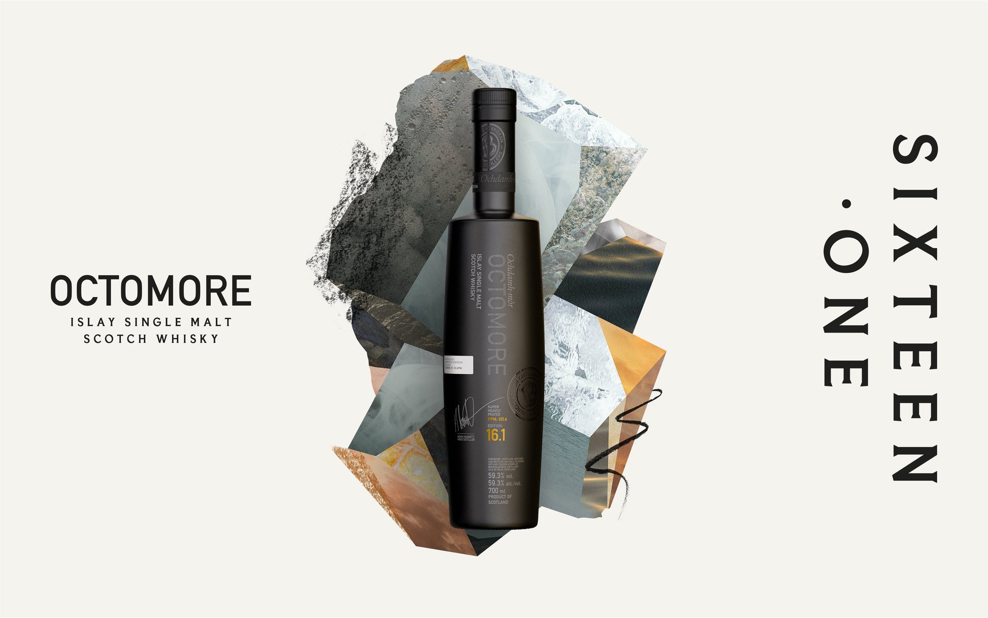 Bruichladdich Octomore 16.1 Edition Super Heavily Peated Islay Single Malt Scotch Whisky - Vintage Wine & Spirits