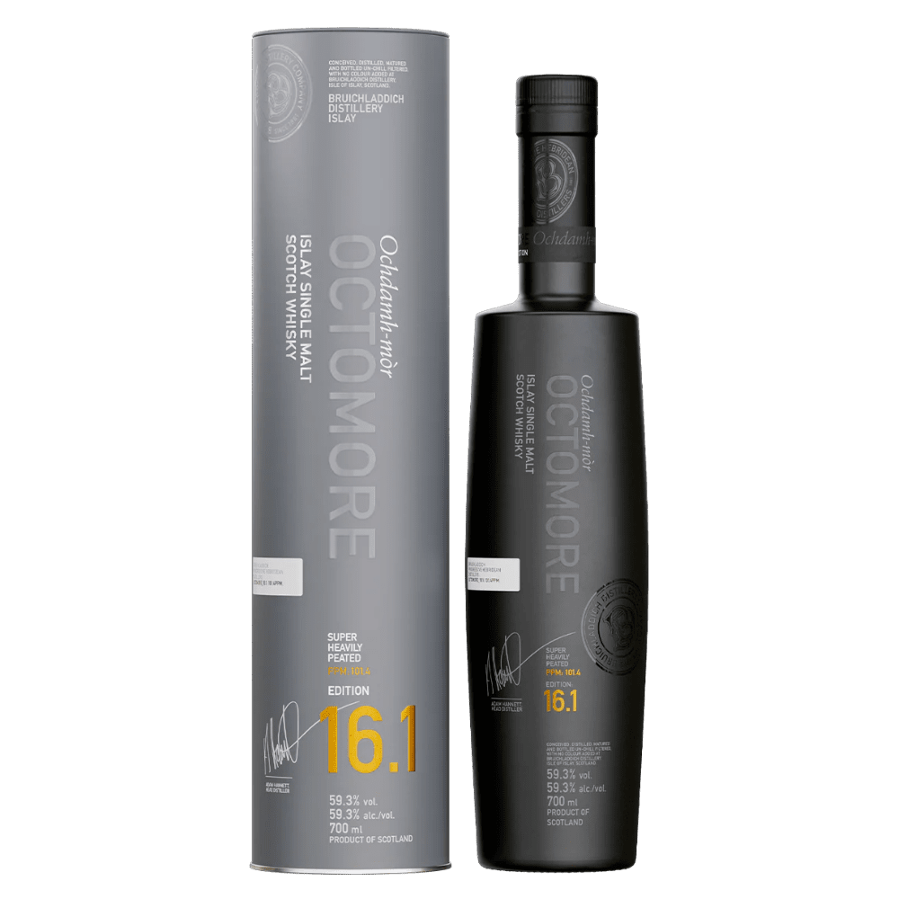 Bruichladdich Octomore 16.1 Edition Super Heavily Peated Islay Single Malt Scotch Whisky - Vintage Wine & Spirits