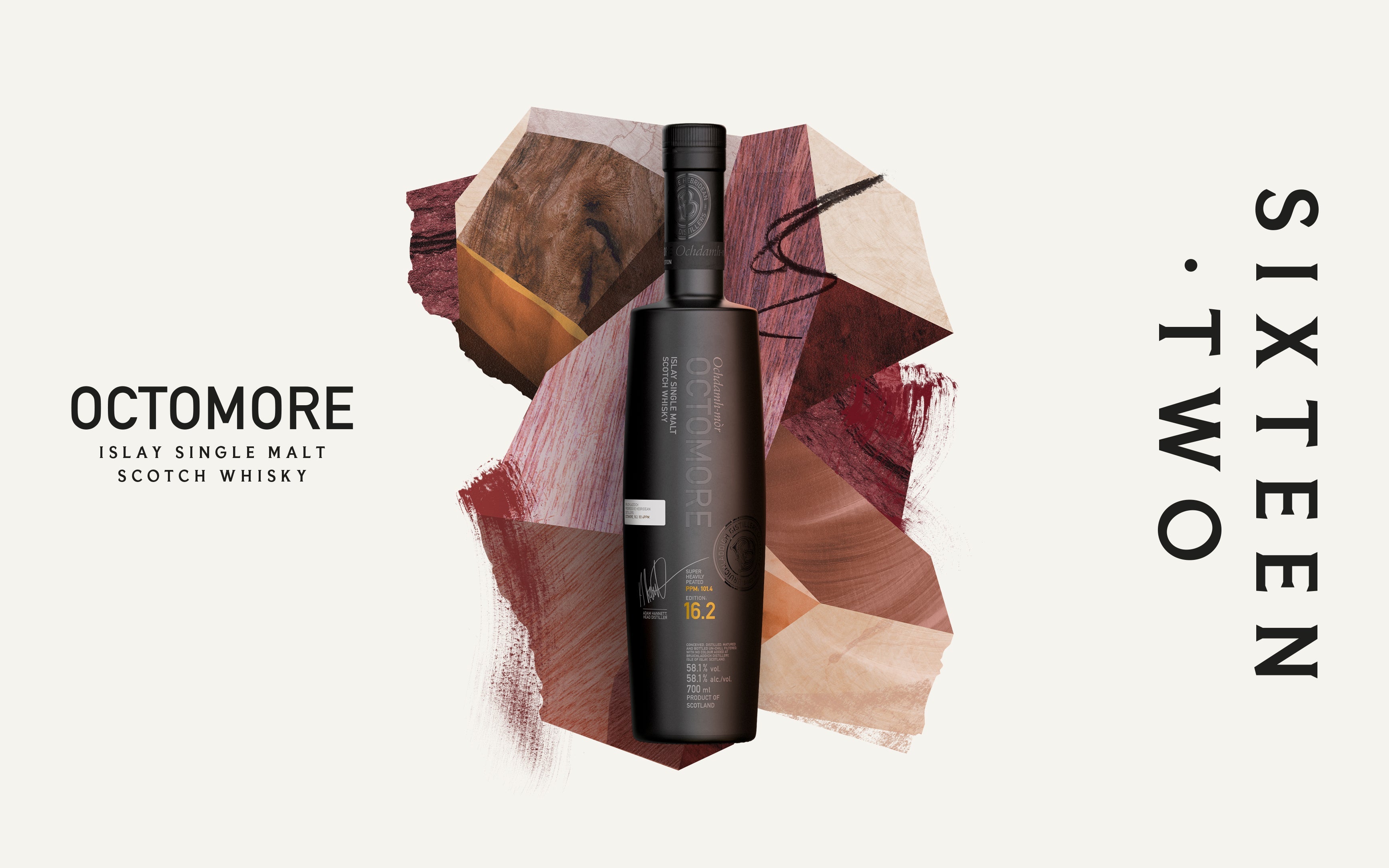 Bruichladdich Octomore 16.2 Edition Super Heavily Peated Islay Single Malt Scotch Whisky - Vintage Wine & Spirits