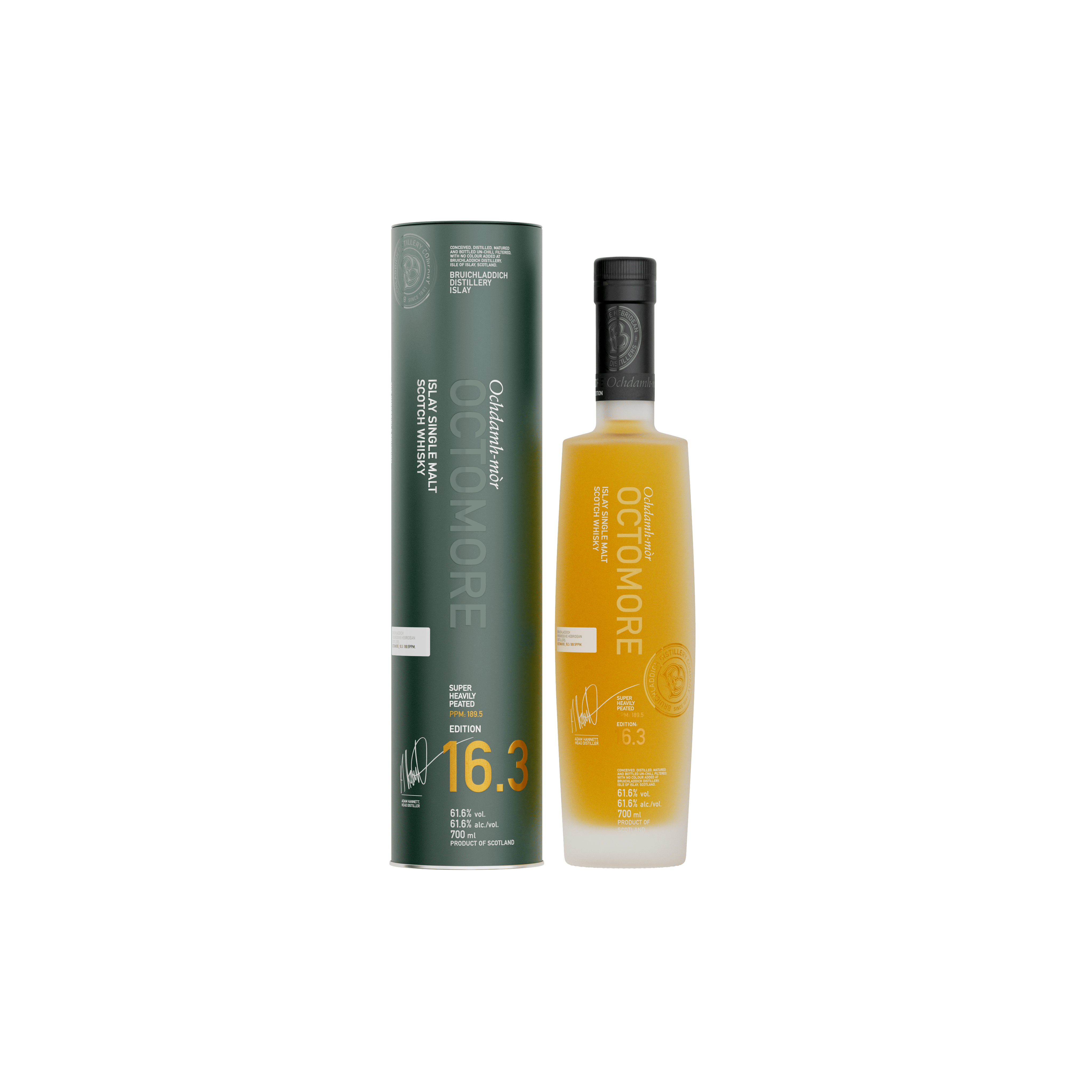 Bruichladdich Octomore 16.3 Edition Super Heavily Peated Islay Single Malt Scotch Whisky - Vintage Wine & Spirits