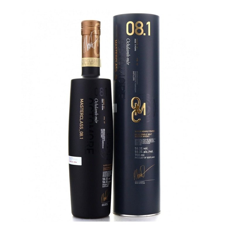 Bruichladdich Octomore 8.1 Edition Super Heavily Peated Islay Single Malt Scotch Whisky - Vintage Wine & Spirits