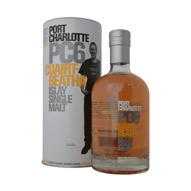 Bruichladdich PC6 Port Charlotte Cuairt Beatha Islay SIngle Malt Scotch Whisky - Vintage Wine & Spirits