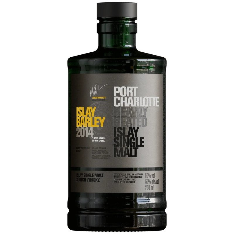 Bruichladdich Port Charlotte Heavily Peated Islay Barley 2014 Single Malt Scotch Whisky - Vintage Wine & Spirits