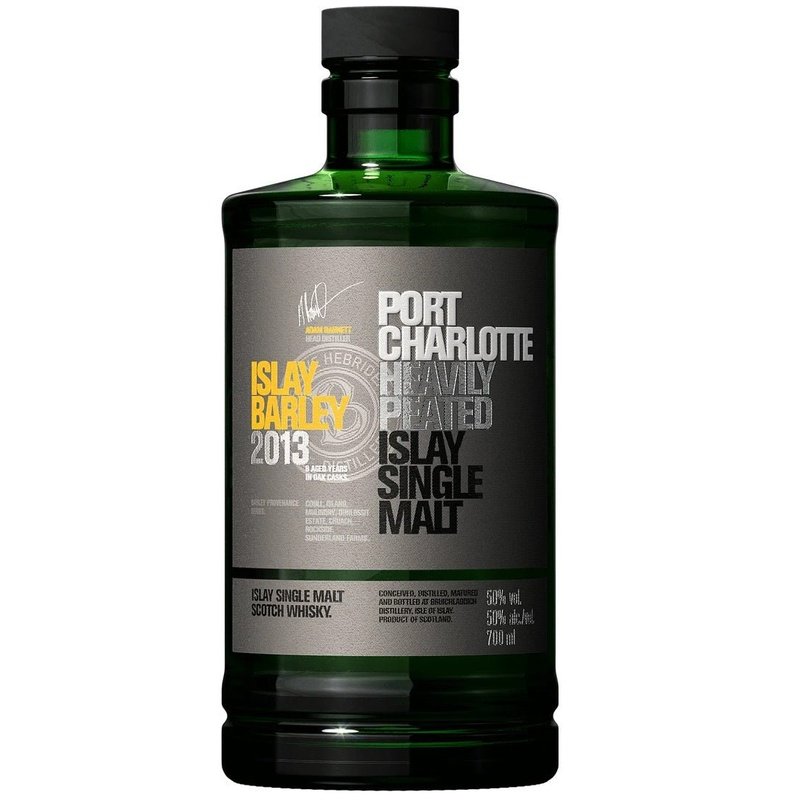 Bruichladdich Port Charlotte Heavily Peated Islay Barley 2013 Single Malt Scotch Whisky - Vintage Wine & Spirits