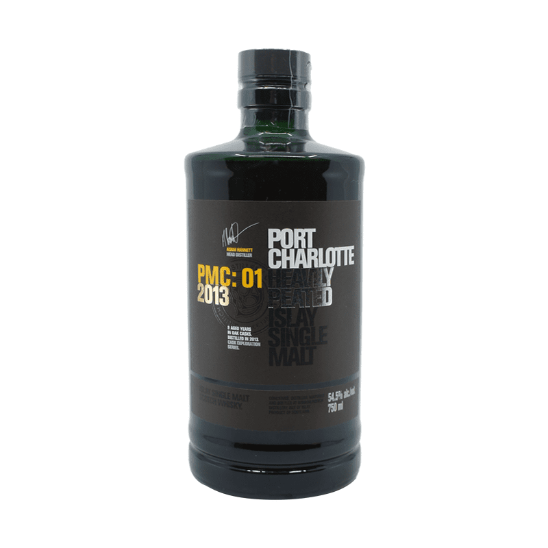 Bruichladdich Port Charlotte PMC:01 2013 Heavily Peated Islay Single Malt Scotch Whisky - Vintage Wine & Spirits