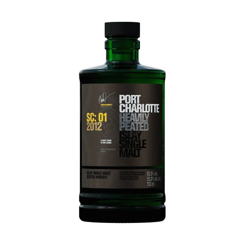 Bruichladdich Port Charlotte SC:01 2012 Heavily Peated Islay Single Malt Scotch Whisky - Vintage Wine & Spirits