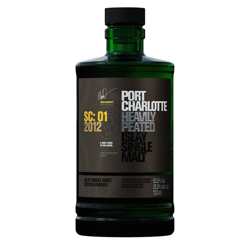 Bruichladdich Port Charlotte SC:01 2012 Heavily Peated Islay Single Malt Scotch Whisky - Vintage Wine & Spirits