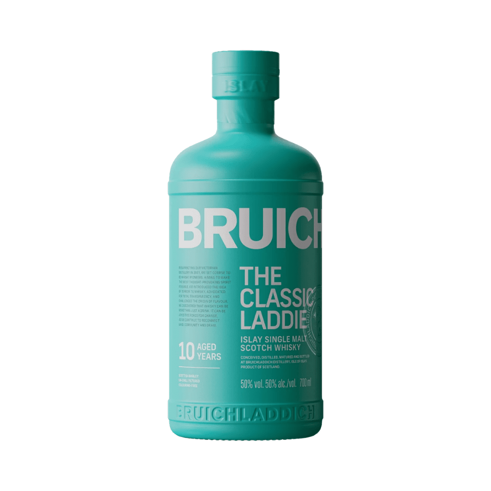 Bruichladdich 10 Year Classic Laddie Scottish Barley Unpeated Islay Single Malt Scotch Whisky - LoveScotch.com