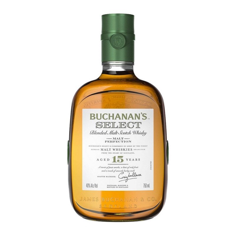 Buchanan's Select 15 Year Old Blended Malt Scotch Whisky - Vintage Wine & Spirits