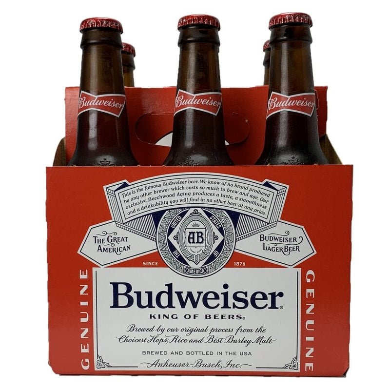 Budweiser 6-Pack Bottles - Vintage Wine & Spirits