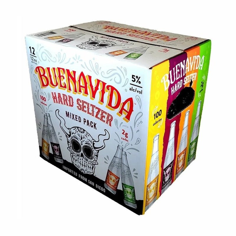 Buenavida Hard Seltzer Mixed 12-Pack - Vintage Wine & Spirits